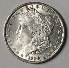 1890 Morgan Silver Dollar Gem BU