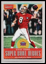 2016 Panini Classics #13 Steve Young Classic Moments San Francisco 49ers