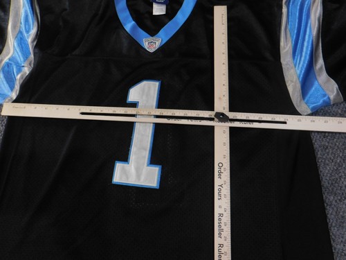 Carolina Panthers Jersey Mens 2XL NFL Football Cam Newton Reebok Shirt - Picture 7 of 19
