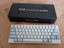 HHKB Happy Hacking Professional HYBRID Type-S  Bluetooth White/Gray Blank Keys