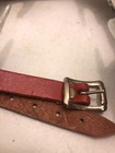 VINTAGE PAIR OF UNION HARDWARE BOB ICE SKATES WITH RED STRAPS NOS — photo 5