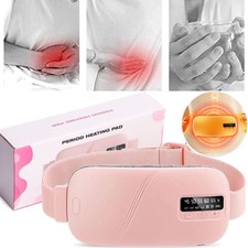 Electric Heating Pad Massage Period Pain Relieve Therapy Menstrual Cramp Belt A 