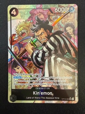 Kin'emon (OP16-082 SR) Parallel/Alt ENGLISH - One Piece