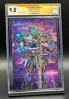 Victor Garduno Artbook #1 CGC 9.8 SS - Optimus Commander Gods - FOIL  LTD 500