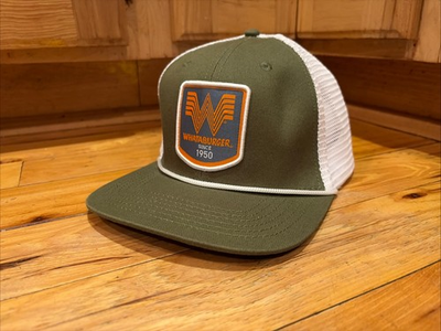 #ad Whataburger Staunch Outfitters Corded Snapback Green White Men’s OSFM Cap Hat $18.95