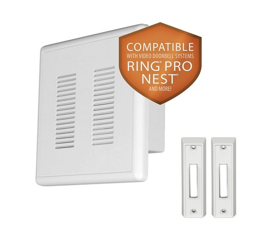 PrimeChime Plus 2 Electric Doorbell Kit - Doorbells for Home - Includes Selec... - Picture 2 of 12
