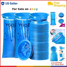 45 Pack Disposable Vomit Bags Plastic 1000ml Travel Motion Sickness Nausea