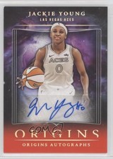 2024 Panini Origins WNBA Origins Auto Red 98/99 Jackie Young #OA-JY Auto 08b1