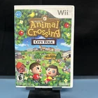 Animal Crossing City Folk Nintendo Wii Game With Manual Tested