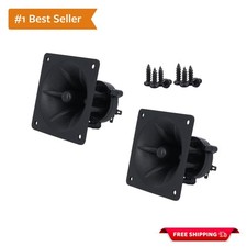 High Sensitivity 91dB 3.25" Piezo Tweeters for Exceptional Treble Performance