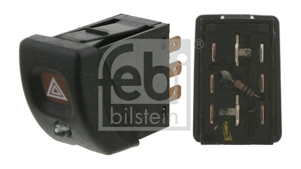 Warnblinkschalter Febi Plus Febi Bilstein 04718 FüR Opel Corsa S93 Combo Tigra-image