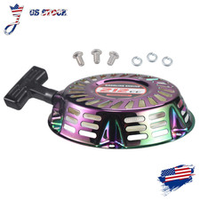 Colorful Chrome Pull Recoil Starter For Honda GX160 GX200 Harbor Freight 196cc