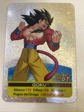 Carta di Goku Super Saiyan 4 LAMINCARDS da Dragon Ball GT