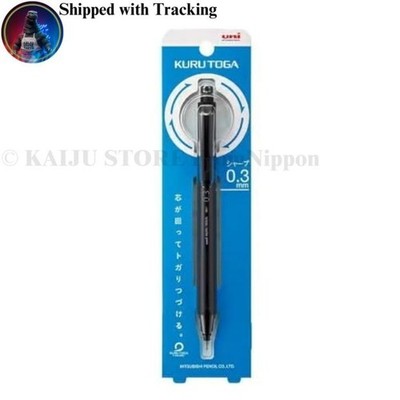 Uni Kuru Toga KS 0,3 mm Druckbleistift schwarz M3KS1P.24