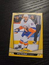 O pee chee hockey 2024-25 Yellow Border Parallel #336 Kyle Palmieri New York Isl