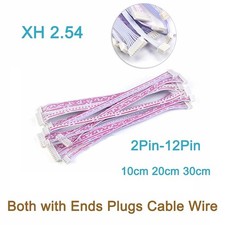XH 2.54 Both Ends with Plugs Cable Wire JST Connector Wire 2Pin-12Pin 10cm-30cm