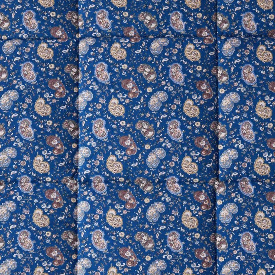 Trapunta matrimoniale piumone invernale Bassetti Granfoulard Imperia blu - Immagine 3 di 4