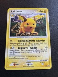 Raichu DP21 Diamond & Pearl Promo Holo