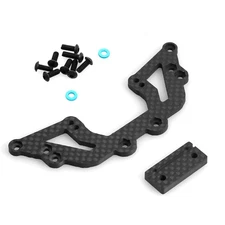 For Tamiya XV01 1/10 RC Car Upgrades Carbon Fiber 2nd Floor Plate Steering Mount