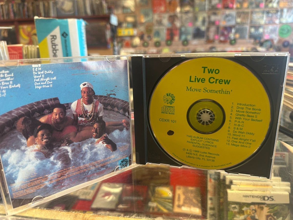 2 TWO Live Crew Move Somthin' (CD) RARE OOP Orig Luke Skyywalker