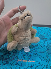 Jellycat London Timmy Turtle Bag Charm Keychain Cute Soft Plush Turtle Toy - NWT