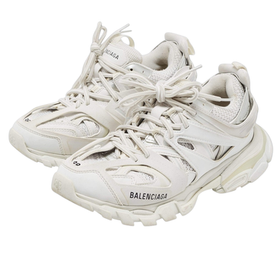 Balenciaga Track White Sneakers Size 38 EU/8 US Women's | eBay