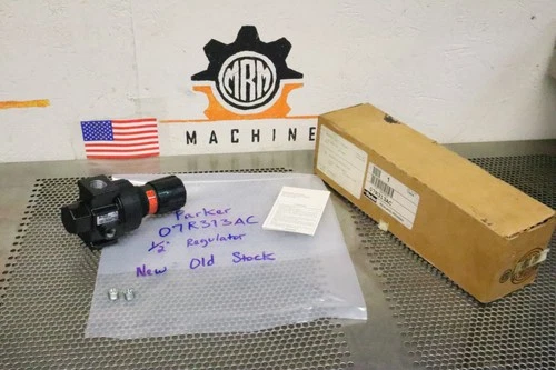 Parker 07R313AC 1/2" Pneumatic Regulator 250PSI 175F New Old Stock