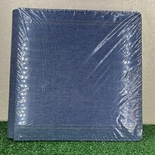 Creative Memories Scrapbook 12  x12  Album Blue Jean Denim Cover USA Made NEW