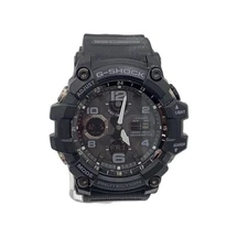 CASIO Solar Wristwatch G-SHOCK Digital Rubber BLK BLK