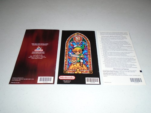 SOLO MANUALE E INSERTI The Legend of Zelda Ocarina of Time ☆☆ Nintendo GameCube - Foto 2 di 2