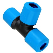 32mm SPEEDFIT MDPE Equal Tee - UG203B - PACK OF 5 - FREE Tracked 24 Delivery