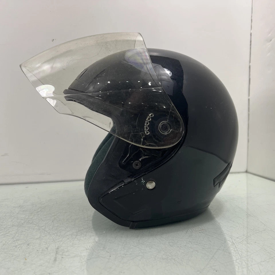 CASCO MOTO-VEGA VISTA XPV PROTECTOR FACIAL NEGRO Med Foto 2 de 4