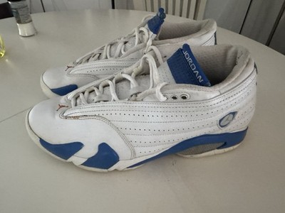 Size 10.5 - Air Jordan 14 Retro Low Pacific Blue for sale online | eBay