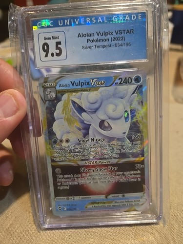 Alolan Vulpix VSTAR graded CGC 9.5 for sale on eBay