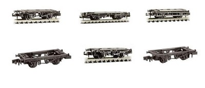 Waggon Fahrgestell Bausätze - Spur N Modelleisenbahn Ersatzteile Peco