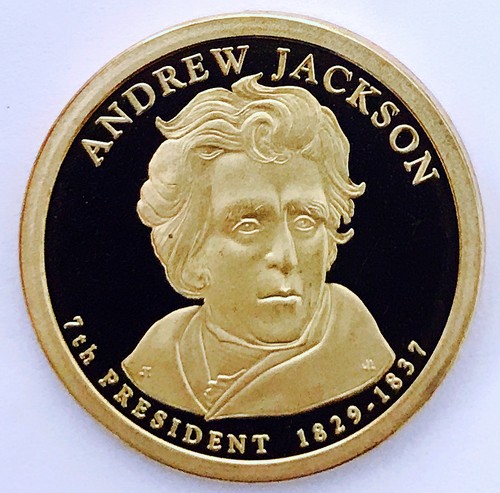 1829-1837 PRESIDENT JACKSON DOLLAR*HUGE DCAM PROOF*FLAWLESS SUPERB GEMBU#M15_673