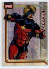 2026 Topps Chrome Marvel Comics Storm's Lightning Refractor Mar-Vell #135 rw9