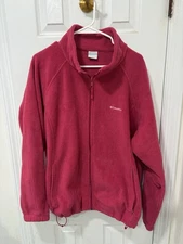 Columbia - Women’s - Full Zip Fleece Jacket - 3XL - Pink