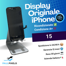 Display iPhone 15 Schermo Originale - Ricondizionato / Refurbished ✅ 
