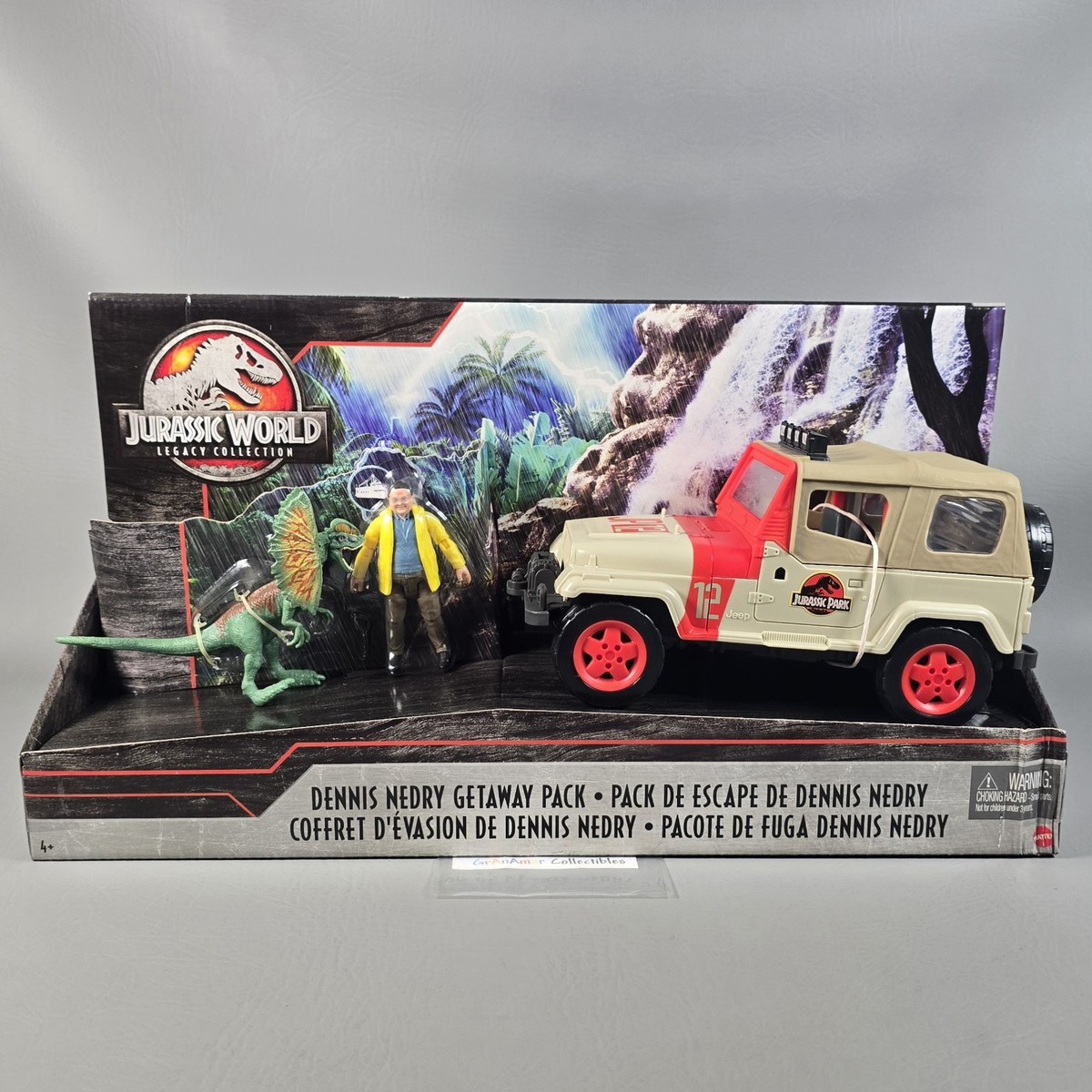 Jurassic World Legacy Collection DENNIS NEDRY Getaway Pack 2020