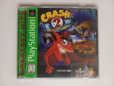 Crash Bandicoot 2: Cortex Strikes Back Greatest Hits (Sony PlayStation 1, 2000)