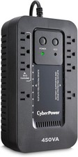 EC450G Ecologic Battery Backup  Surge Protector UPS System 450VA/260W 8 Outlets