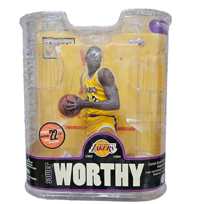 Mcfarlane's NBA Legends Series 3 James Worthy Los Angeles Lakers 1982-1994 NIP