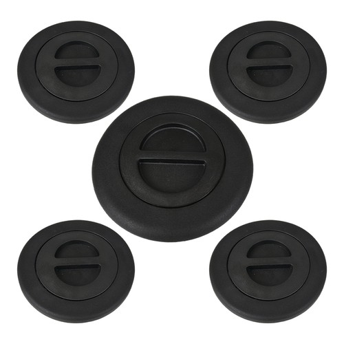 Wheel/Gooseneck Bed Plug Cover Kit Black For 2014-19 Ram 2500 3500 5th 68225506A - Foto 9 di 10