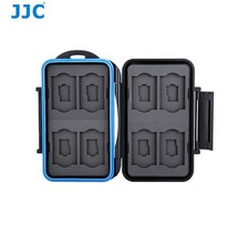 JJC MC-ST16 Comfortable Memory Card Holder case fits for 8x SD, 8x MSD Card