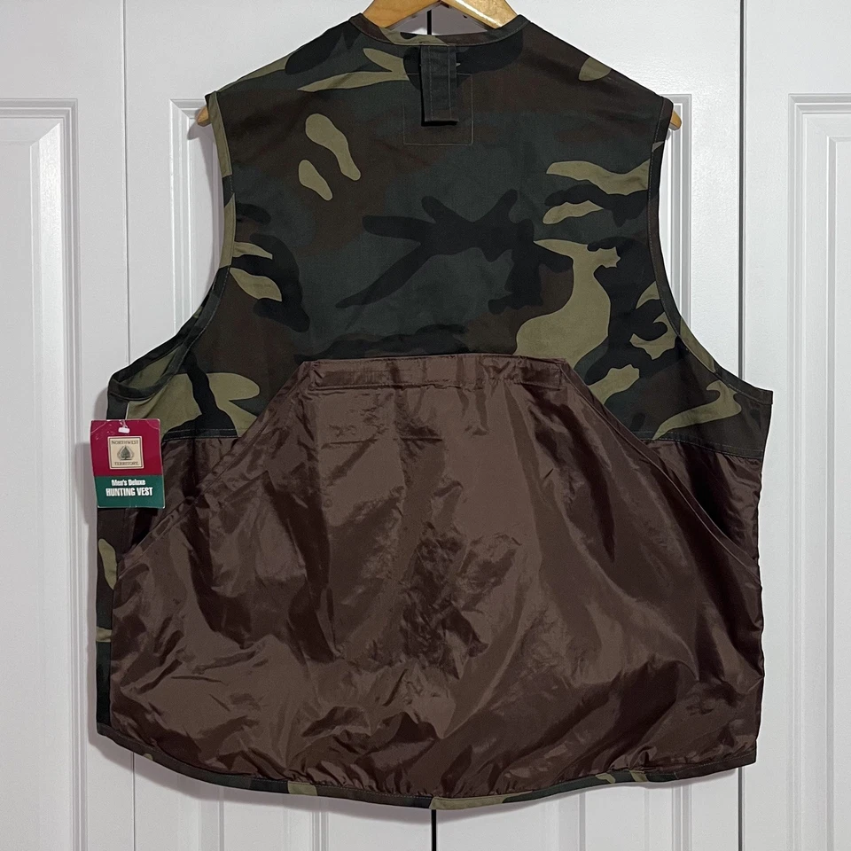 Northwest Territory Camouflage Hunting Vest Men's Size XL NWT - Image 2 of 4