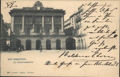 San Sebastian Pais Vasco ES El Ayuntamiento