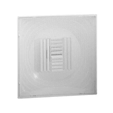 HART & COOLEY 050809 12" T-BAR Perforated Return Grille White