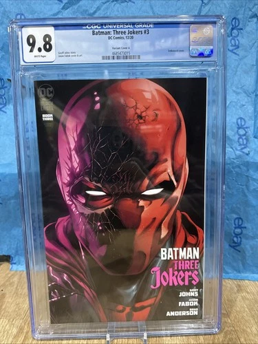 Batman Three Jokers #3 CGC 9.8 (2020) - Fabok Variant Cover A Graded Comic