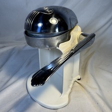 Rival Juice-O-Mat Juice O Matic Juicer Single Action Vintage Art Deco Red
